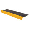 CONCRETE SAVER 292463 STAIR TREAD,YLW/BLACK,48IN W,FIBERGLASS
