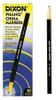 DIXON TICONDEROGA CO. DIX00077 PACK OF (12) BLACK CHINA MARKERS