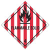 LABELMASTER HMSL50 FLAMMABLE SOLID LABEL 100MMX100MM 500