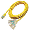 POWER FIRST 4GAD3 EXTENSION CORD 3-OUTLET 20A 10/3 GA.