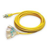 POWER FIRST 4GAE1 EXTENSION CORD 3-OUTLET 10/3 GA. 100 FT.