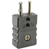 DAYTON TEMP/CSPL-JI THERMOCOUPLE PLUG J BLACK STANDARD