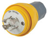 HUBBELL HBL26W74 LOCKINGINLET:PLUG,INDUSTRIAL,L14-20P,125