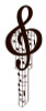 LUCKY LINE PRODUCTS B125K KEY BLANK, LUCKY LINE, KWIKSET KW1, MUSI