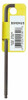 BONDHUS 16507 1/8" HEX, SHORT ARM, BALL END HEX KEY
