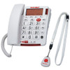 BRK BRANDS SFA3800 TELEPHONE,CURLY CORD,WHITE,WALL
