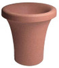 WAUSAU TILE SL409W22 PLANTER ROUND 24IN.LX24IN.WX30IN.H