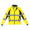 UTILITY PRO WEAR UHV668-L LADIES JACKET HI-VIS LRG BLK/YLW
