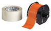 BRADY SPC ABSORBENTS B30C-2250-483OR-KT LABEL TAPE CARTRIDGE,ORANGE,2-1/4 IN.W