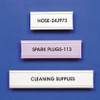 AIGNER INDEX PCM104 LABEL HOLDER, "C" DESIGN, 1" X 4", MAGNE