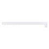 IDENTIPLUS P1-09 ID WRISTBAND L-SHAPED WHITE 5/8INW PK500