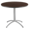 CAFEWORKS 65644 CAFE TABLE ROUND WALNUT 42 IN DIAMETER