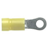 PANDUIT CORPORATION PV10-38R-L RING TERMINAL,3/8IN.,YELLOW,600V,PK50