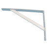 GRAINGER GLOBAL SOURCING 33TZ29 SHELF BRACKET STEEL 15-3/4 IN L