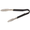 CRESTWARE CG10BK TONG SERVICE 10" SS BLK HNDL