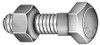 GRAINGER GLOBAL SOURCING 5CKX1 STRUCTURAL BOLT 3/4-10X4 IN PK275