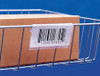 AIGNER INDEX SL1206 LABEL HOLDER, WIRE BASKET/DISPLAY, CLEAR