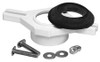 OATEY 43540 TOILET FLANGE WHITE ABS 2 IN.