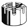 GRAINGER GLOBAL SOURCING U12030.200.0001 CASTLE NUT 2-4-1/2 GR 8 STEEL PLAIN