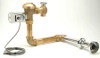 ZURN INDUSTRIES ZER6140AV-HET-11L CONCEALED,BACK SPUD,AUTOMATIC FLUSHVALVE