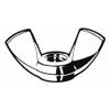 GRAINGER GLOBAL SOURCING U47550.019.0001 WING NUT #10-24 BRASS PK25