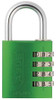 ABUS 145/40 Green COMBINATION PADLOCK SIDE BLACK/SILVER