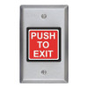 SDC 422U PUSH TO EXIT BUTTON 2-7/8 IN.W MOMENTARY
