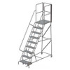 TRI-ARC RWSR109246-XR ROLLING LADDER STEEL 9 STEPS CAP. 450LB.