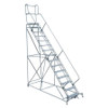 COTTERMAN 1715R2642A3E24B4W5C1P3 ROLLING LADDER 192 IN.H X 42 IN.W 50DEG.
