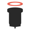 CHICAGO FAUCETS 734-105KJKNF VACUUM BREAKER