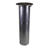 CALPIPE SECURITY BOLLARDS PDT8080R-SLV BOLLARD EMBEDMENT SLEEVE SLIDE ON 55 LB.