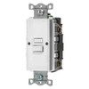 HUBBELL GFBFST20W GFCI RECEPTACLE 20A 125VAC WHITE
