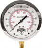 WINTERS PFQ713LF GAUGE,PRESSURE,4IN.,0 TO 200 PSI