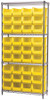 AKRO-MILLS AWS143630240Y D5519 BIN SHELVING WIRE 36X14 36 BINS YE