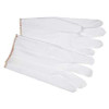 MCR SAFETY 9875L GLOVES, LARGE, VINYL LAMINATED, WHITE, 9