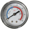 DAYTON PP06021001G PLASTIC PRESSURE GAUGE WITH O-RING