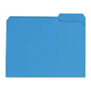 UNIVERSAL ONE UNV16161 FILE FOLDER 1/3 BLUE PK100