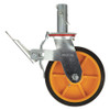 BIL-JAX 0026-952 CASTER-8IN-RND-5 - YELLOW HUB