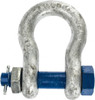 CAMPBELL 5391635 1IN ANCHOR SHACKLE BOLT TYPE CS GALV
