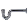ZURN INDUSTRIES ZR370-PC J-BEND PIPE DIA 1-1/2 IN. CHROME