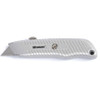 WESTWARD 19G963 UTILITY KNIFE 5-7/8 IN. SILVER