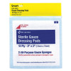 AMERICAN RED CROSS FAE-5005 GAUZE DRESSING PAD NO GAUZE PK10