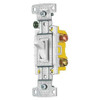 BRYANT RS315W WALL SWITCH 15A WHITE 3-WAY TYPE 1/2 HP