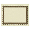 GREAT PAPERS 038955 CERTIFICATE GOLD METALLIC BORDER PK100