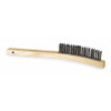 TOUGH 1VAG6 SCRATCH BRUSH CARBON STEEL 3 ROWS
