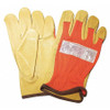 CONDOR USA INC 48WU10 GLOVES HI-VIS ORANGE M SLIPON UNLINED PR