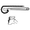 CRESCENT CW12H 15" LONG, CHAIN WRENCH