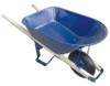 WESTWARD 10G167 WHEELBARROW STEEL 6 CU FT. FLAT FREE