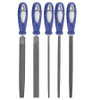WESTWARD 10Z761 HAND FILE SET BASTARD/SMOOTH 6 IN L 5 PC