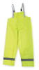 CONDOR USA INC 4GE70 D2327 HI-VIS RAIN BIB OVERALL YELLOW/GRE